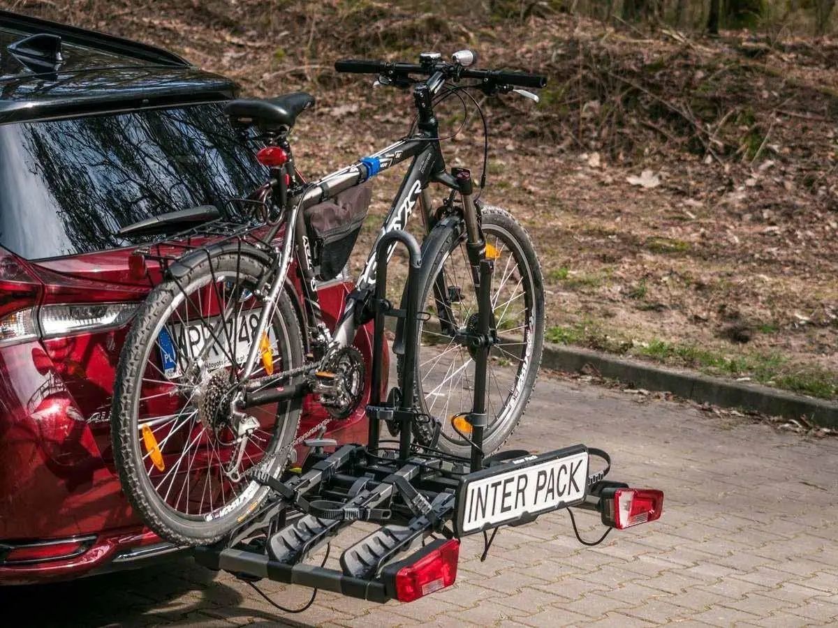 Платформа для перевезення 3х  велосипедів, релінги Inter Pack
