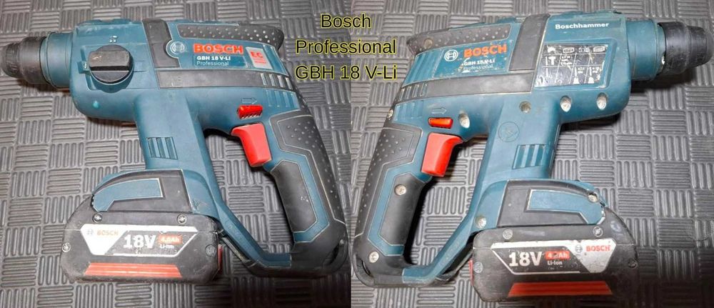 Перфоратор, дрель-шуруповерт BOSCH Аккумуляторный, АКБ, Зарядка