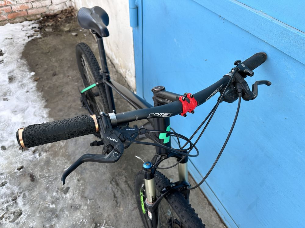 Гірський велосипед Cube Aim вилка RockShox Sid