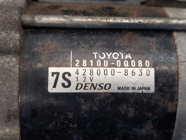Motor de arranque TOYOTA Yaris (_P13_)