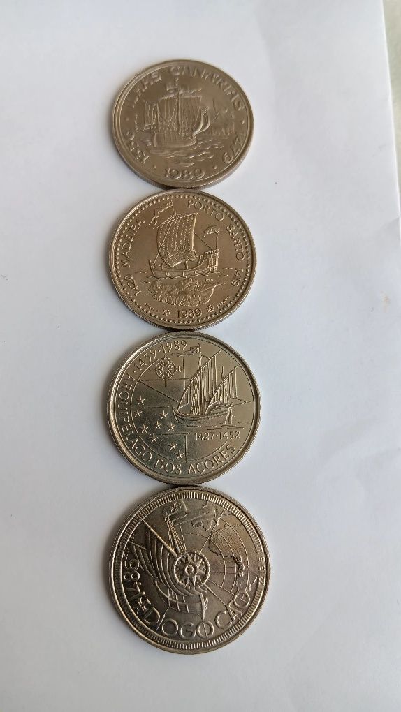 Moedas dos Descobrimentos da 1a à 7a Série