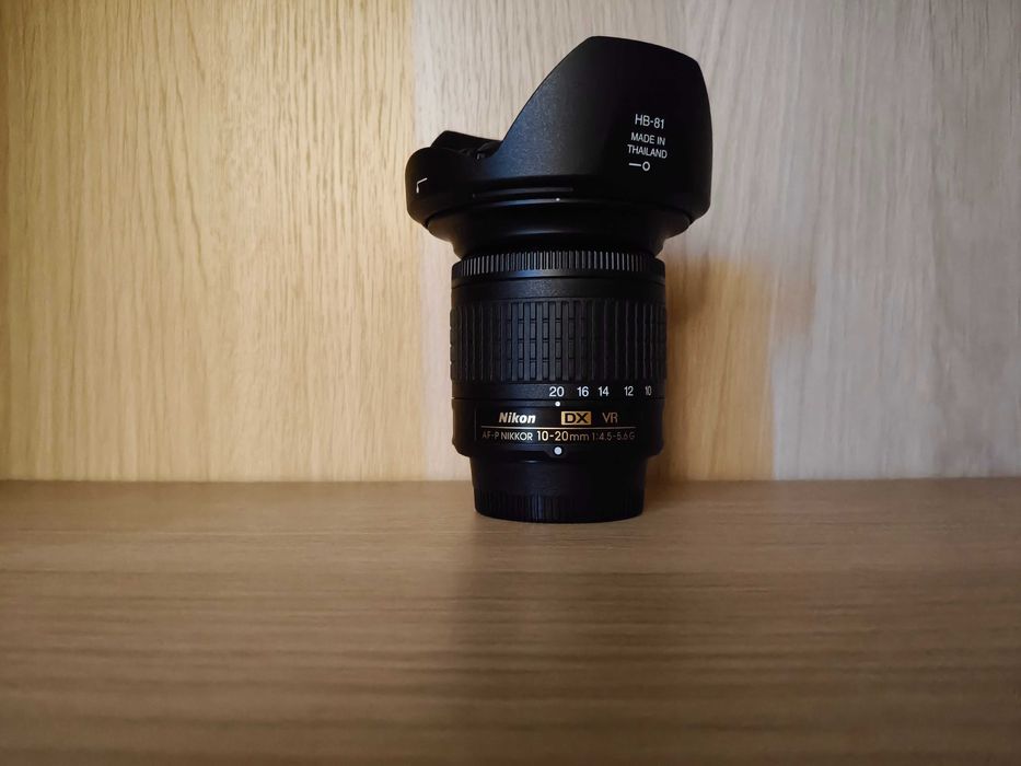 Lente NIKON AF-P NIKKOR 10-20 mm DX VR