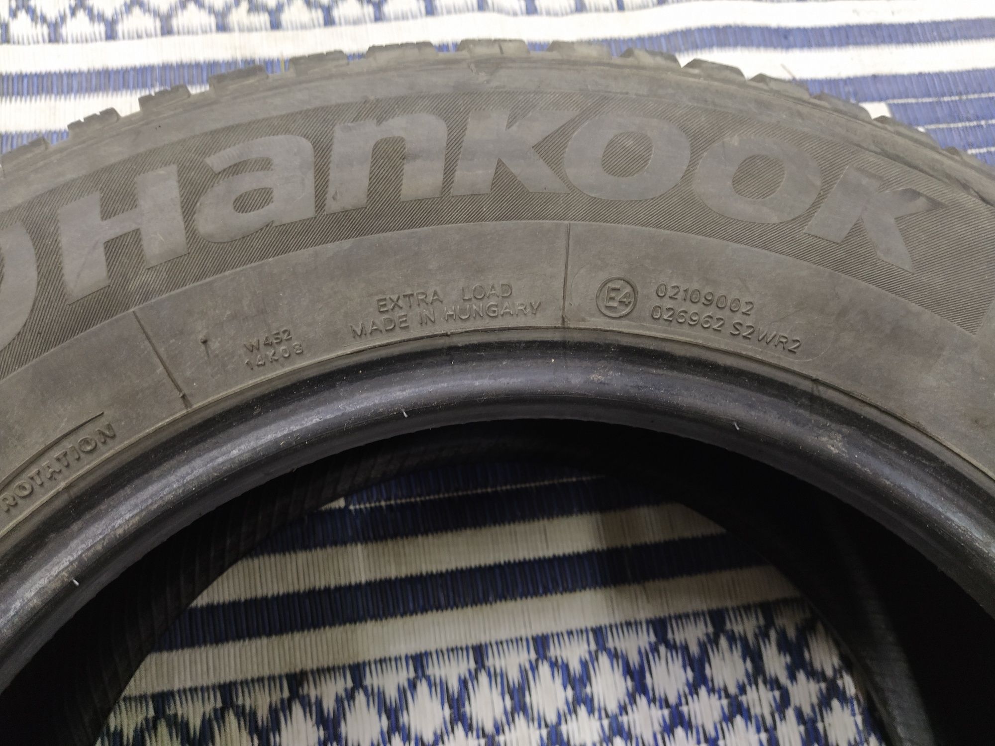 Opona zimowa 215/65r16 HANKOOK 2019r 6mm