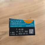 Soczewki Acuvue oasys -0.75