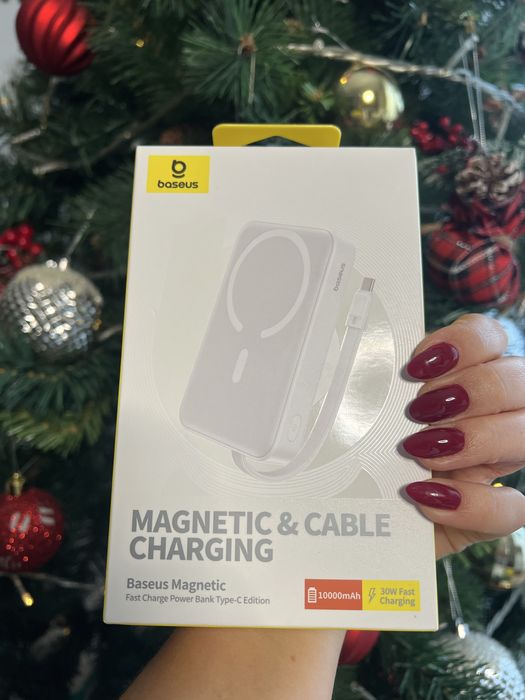 Powerbank Baseus - carregamento rapido e sem fios