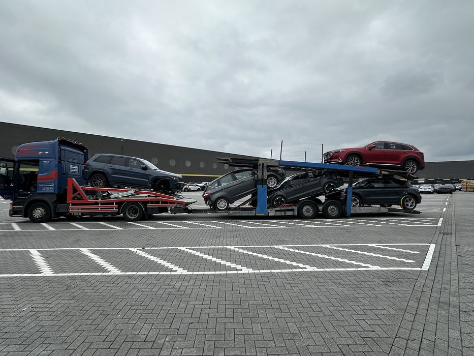 Transport Aut USA z Portu Holandia Rotterdam Lora Laweta Belgia Niemcy
