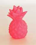 Zestaw Lampki ozdobne na baterie ananas różowy i żółty