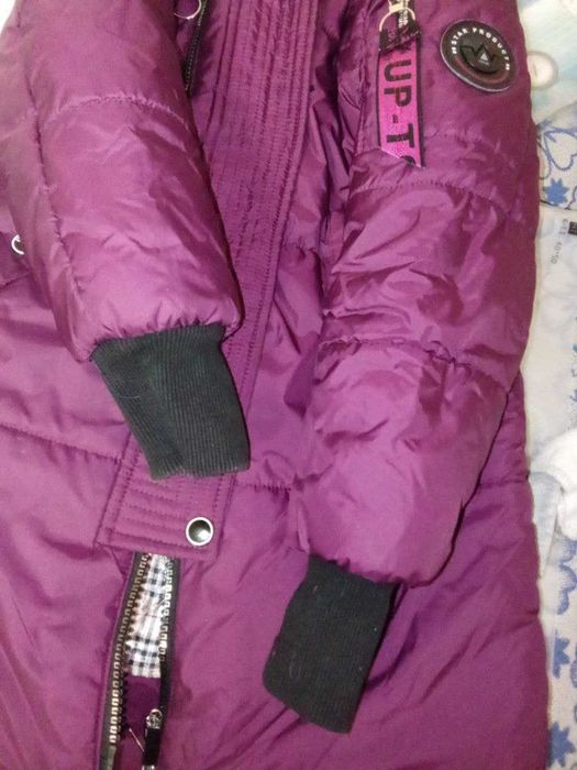 зимова куртка тепла пальто на зиму 140 146 курточка зимняя