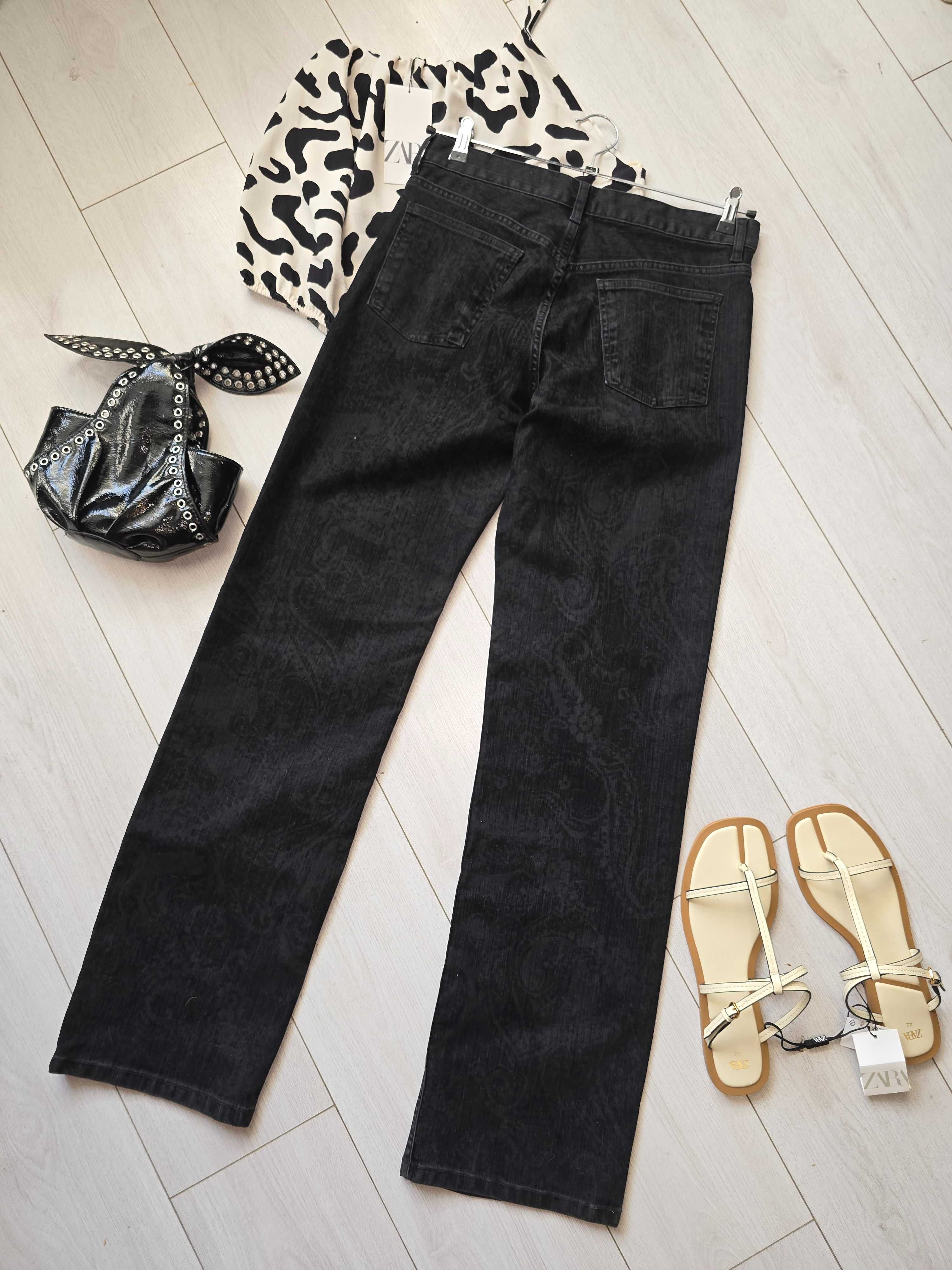 Вільні джинси Relaxed від Zara Woman, 38, 40, 46р, оригінал