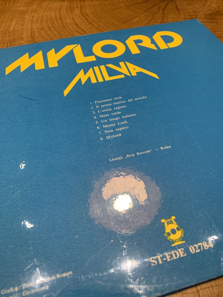 Milva mylord lp 12 cali vinyl płyta winylowa