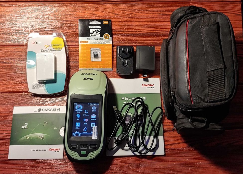 GNSS приймач SANDING D6 220 каналів GPS&GLO&BDS