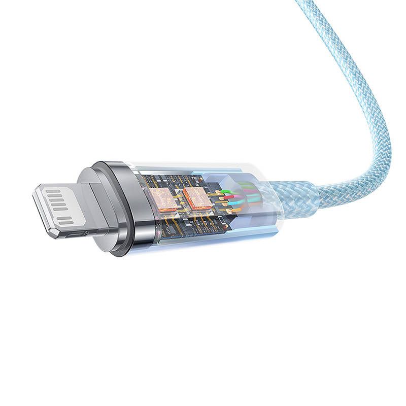 Kabel szybko ładujący Baseus USB-C do Lightning  Explorer Series 1m,