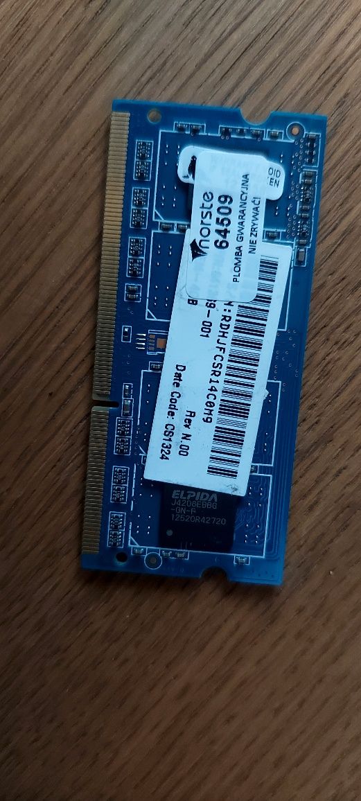 Pamięć RAM DDR3L Ramaxel RMT3170ME68F9F-1600 4 GB