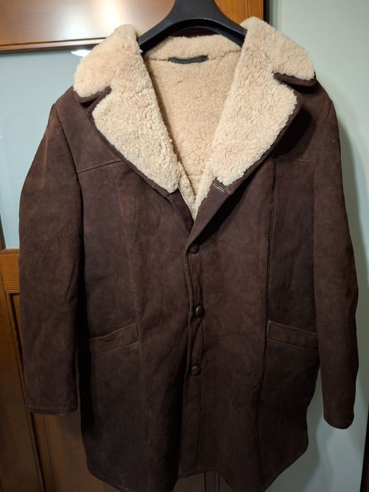 Kożuch męski duży