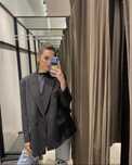 Базовий оверсайз піджак zara С-М