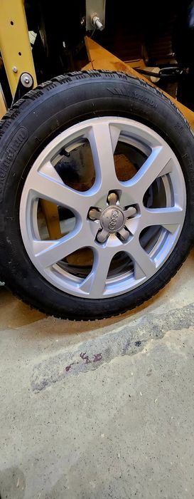 Felgi 5x112 audi a4 b8 r17 zimowe opony