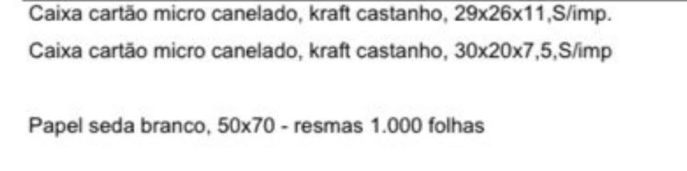 Caixas de cartao Kraft