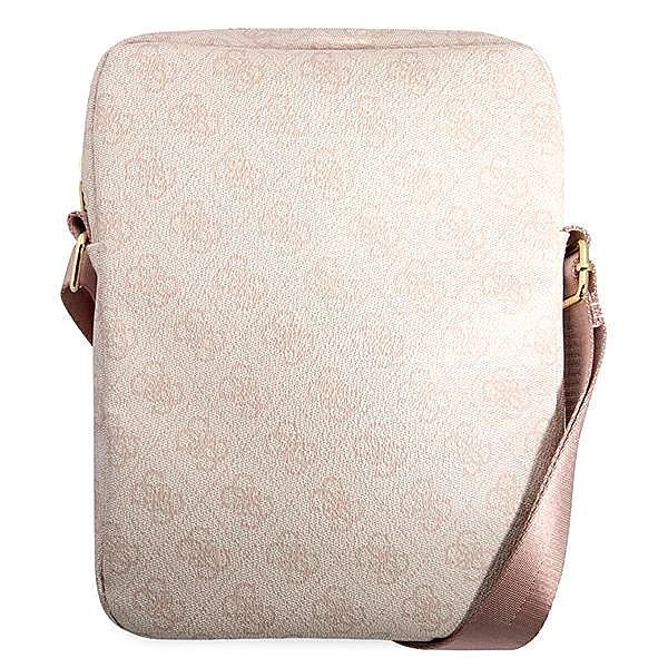 Torba Guess 4G Big Metal Logo na tablet 10'' - różowa