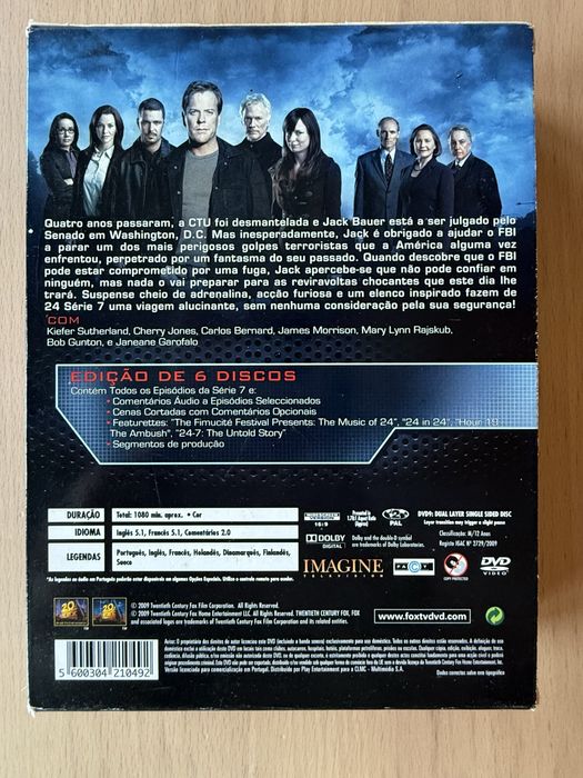 DVD Série 24 - Temporada 7