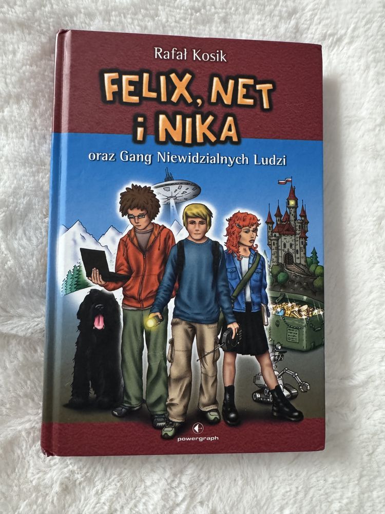 Książka Felix, Net i Nika oraz Gang Niewidzialnych Ludzi – Rafał Kosik