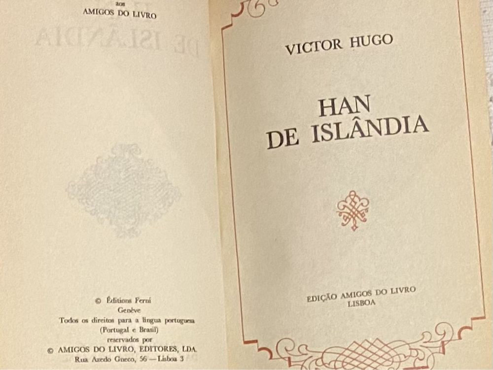 Han de Islândia de Victor Hugo