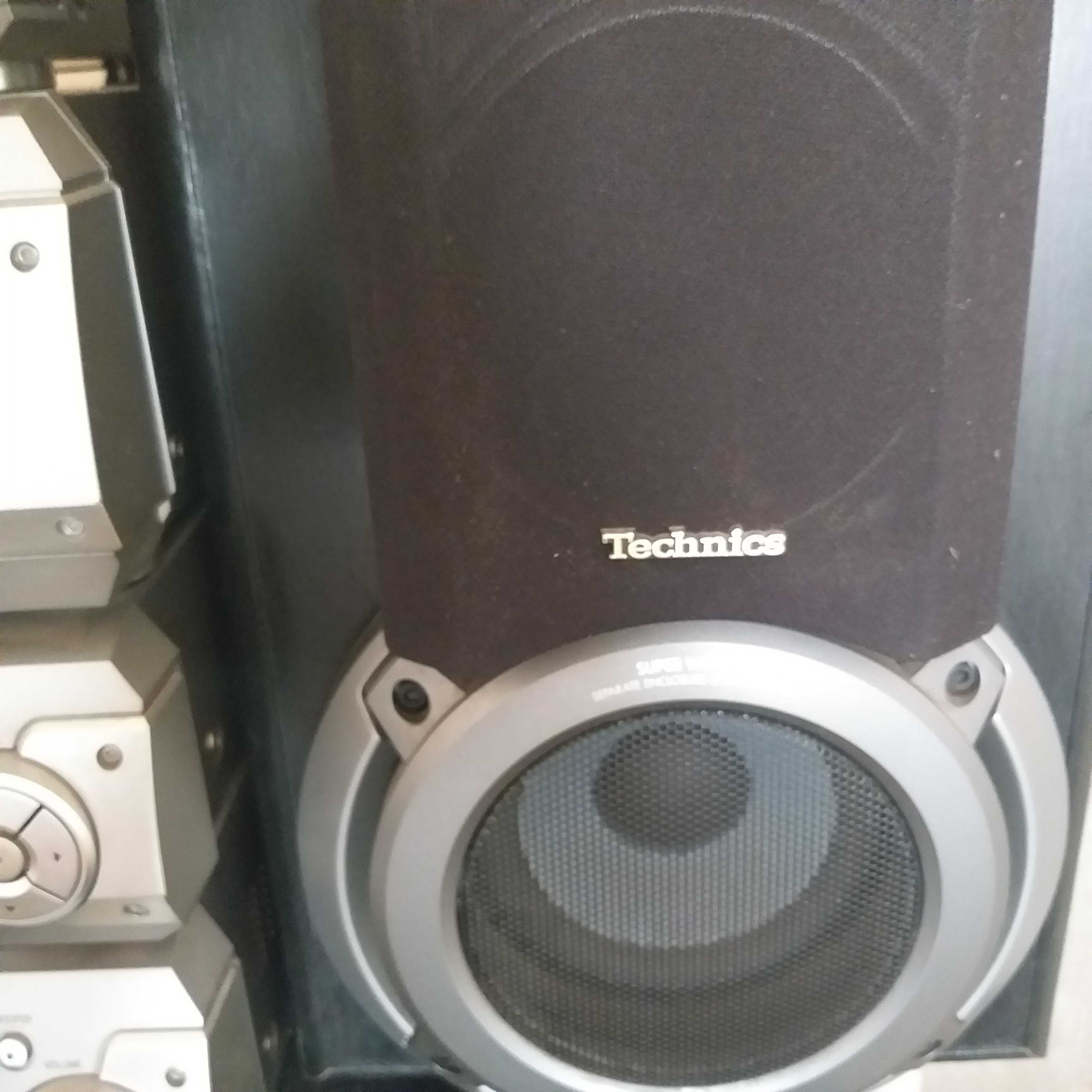 Компонентная стерео система TECHNICS sc-eh550 (Япония) работает