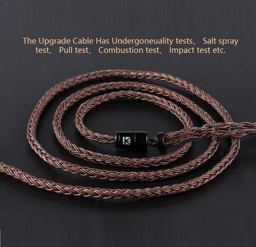 ⇒ Kbear 16 Core Pure Copper - 16-и жильный медный кабель для наушников