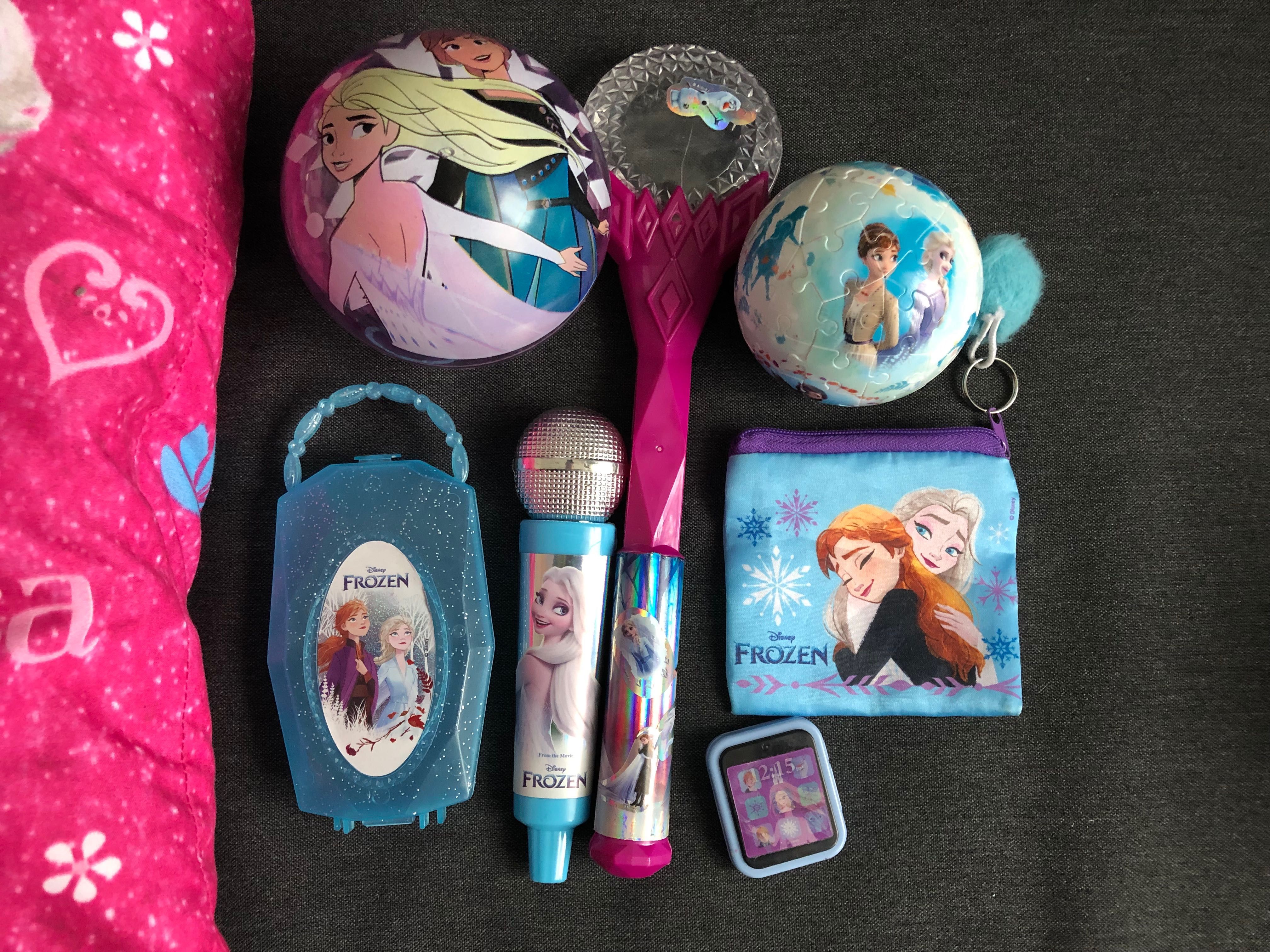 Zestaw Kraina Lodu Frozen Elsa poduszka zabawki puzzle 3D