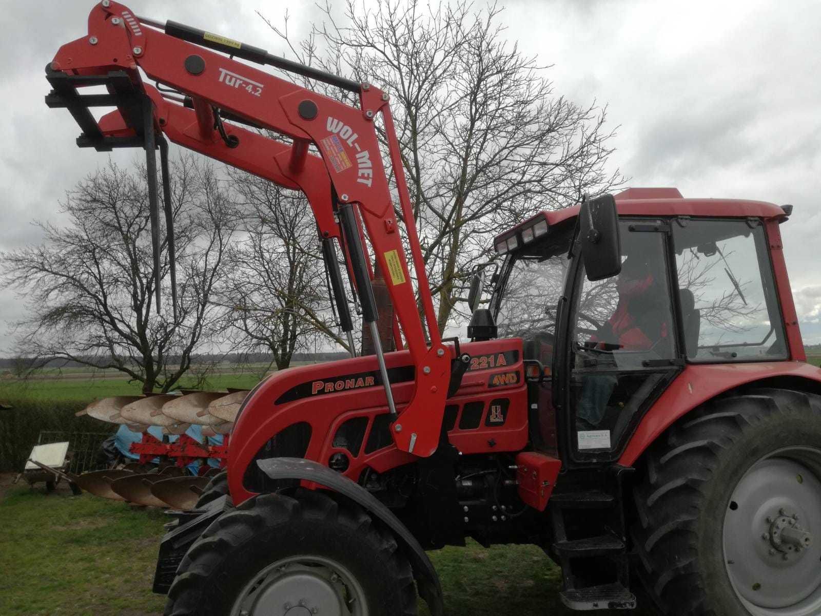Ładowacz Tur 4 wolmet czołowy 1500kg transport gratis MTZ ZETOR PRONAR