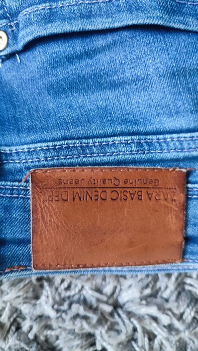 Spodnie jeansy damskie ZARA rozm.38