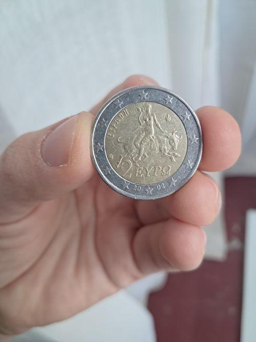 Moeda de 2€ da Grécia de 2002
