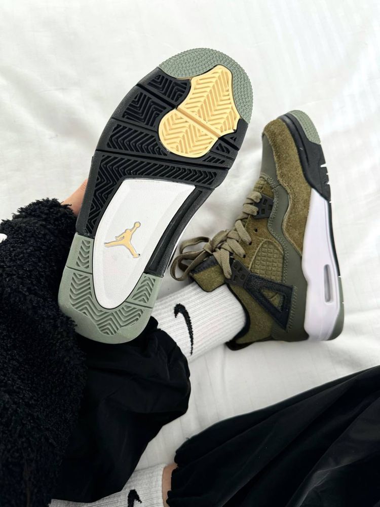 Nike Air Jordan 4 Retro Craft Olive