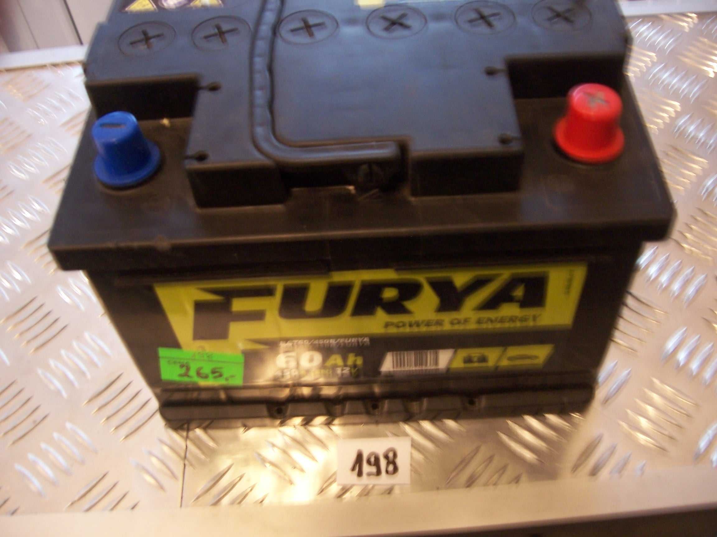 Akumulator FURYA 60Ah 450A P+242x175x175 Nowy Gwarancja FakturaParagon