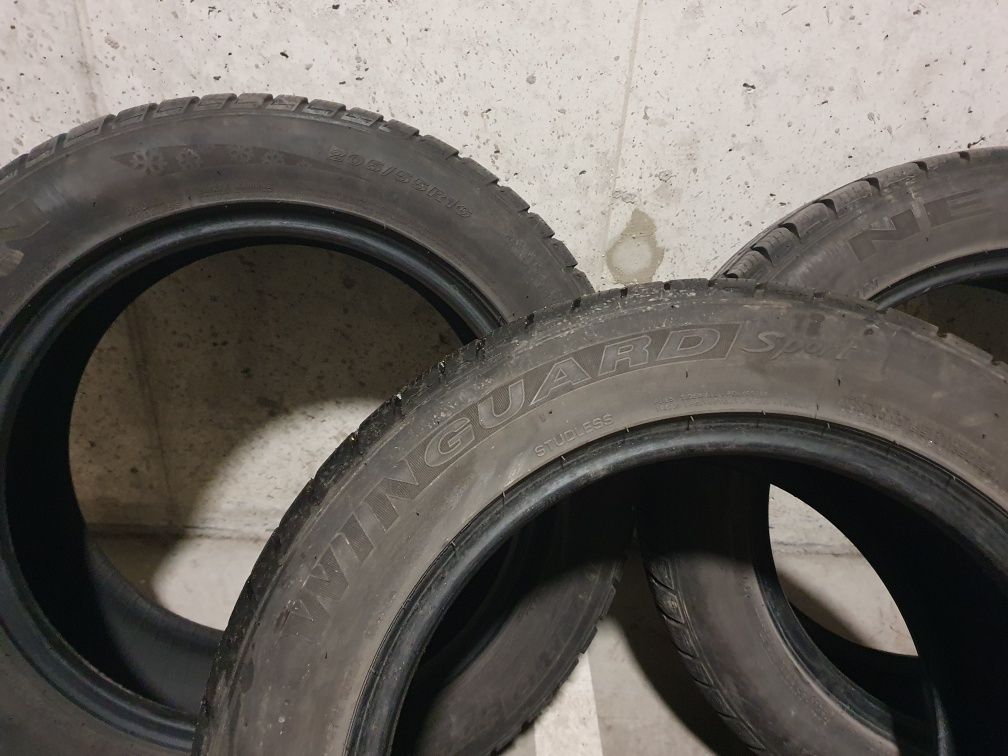 Opony zimowe 205/55 R16