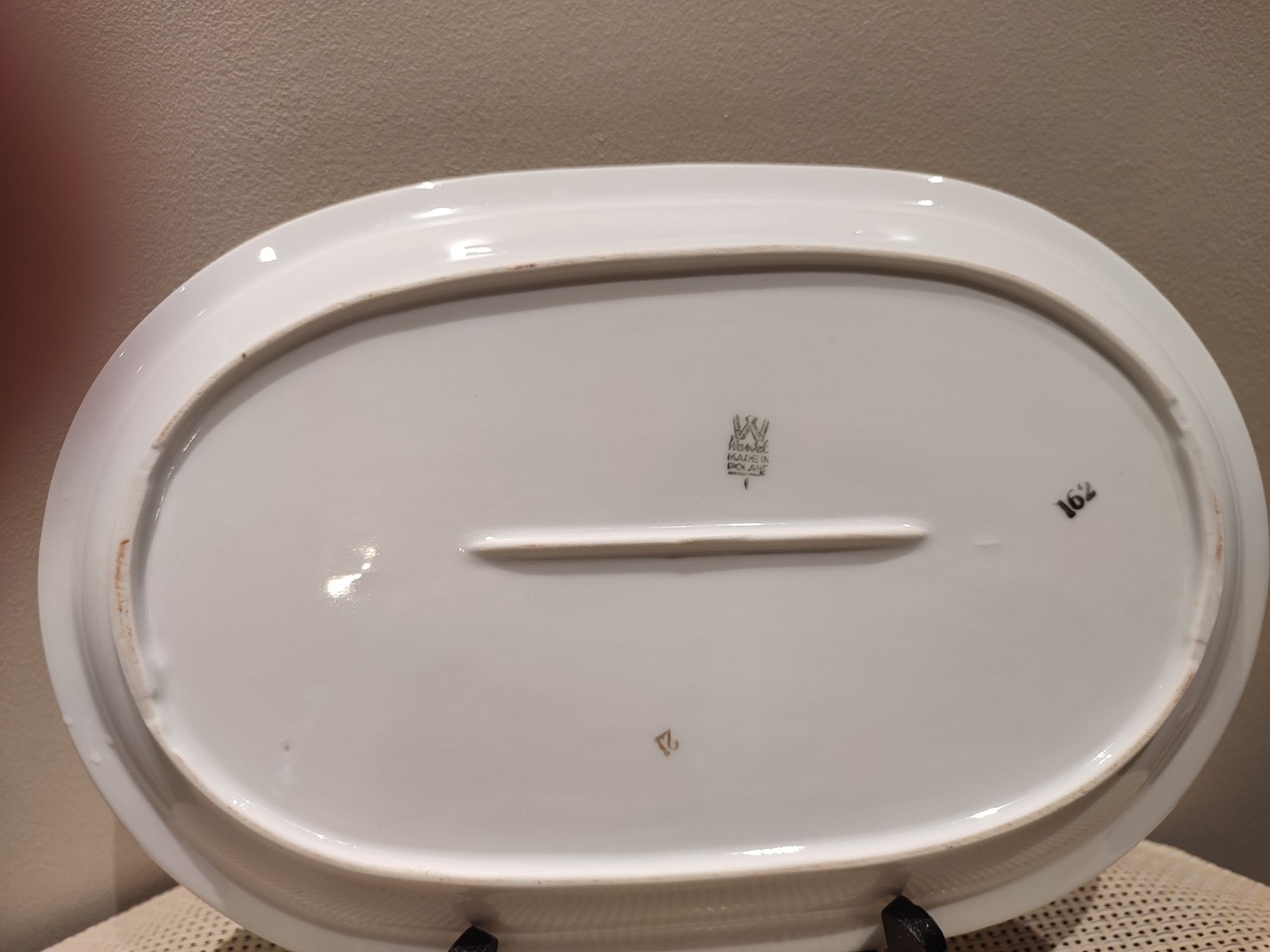 Śliczny stary półmisek porcelana Wawel Krzysztof Wałbrzych
