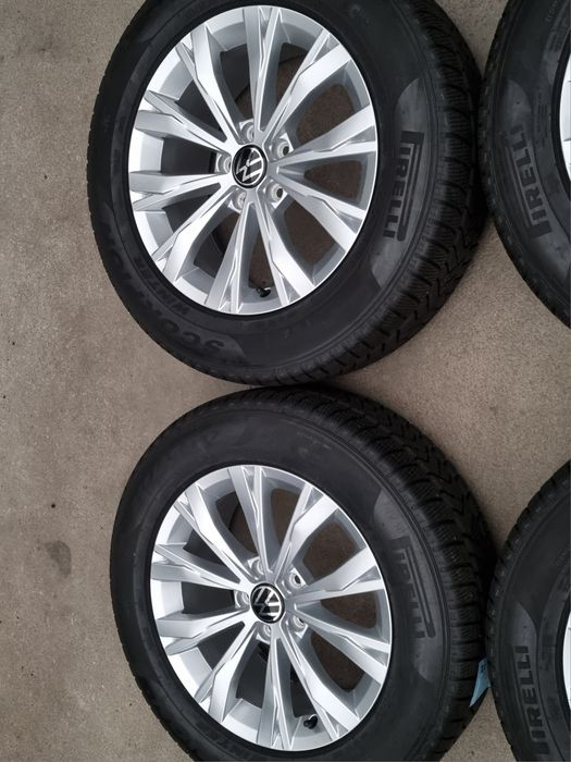 Koła Zimowe Alu 17" VW Tiguan II 2 5x112 SuperStan 2023r. Oryginalne