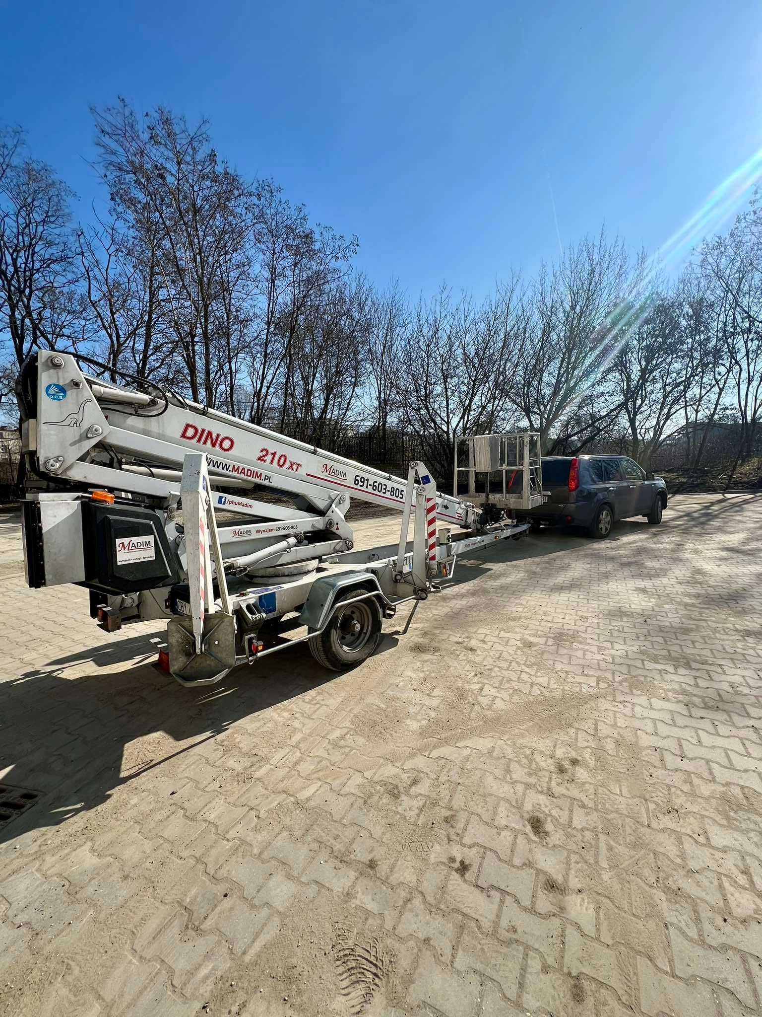 DINO 210 XT - Podnośnik koszowy na przyczepie - 21 metrów - Bydgoszcz