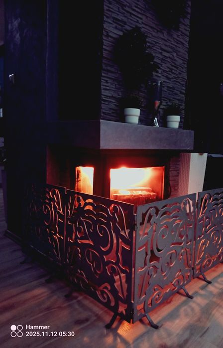 Osłona do kominka, osłona kominkowa, kominek