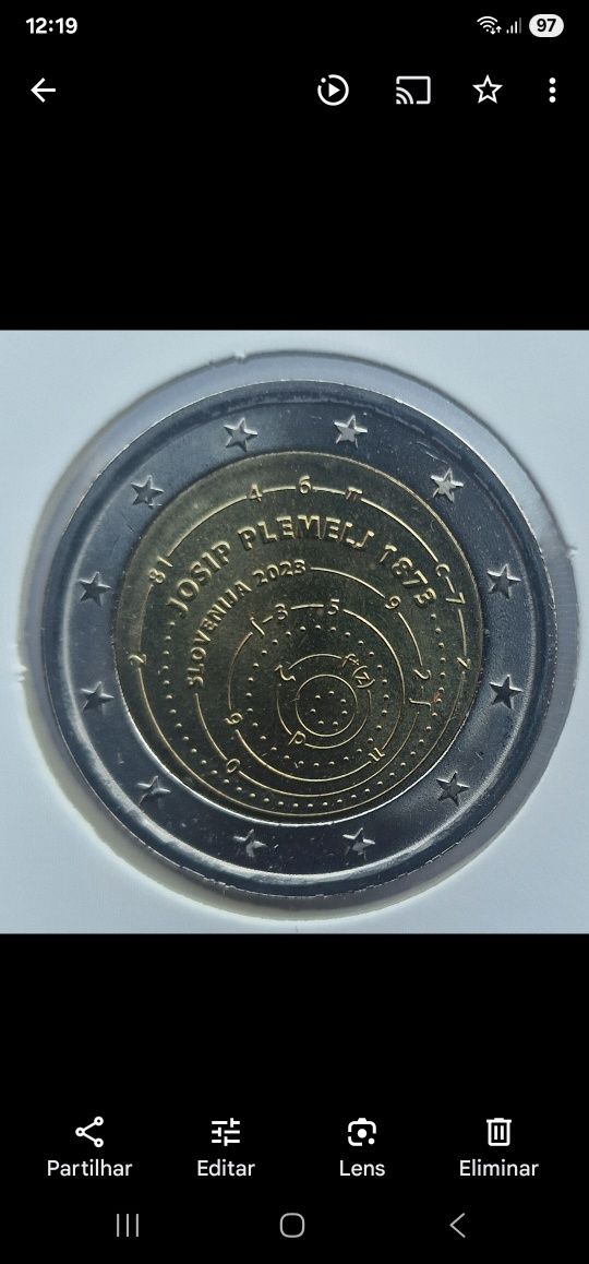 2 eur Eslovénia 2023