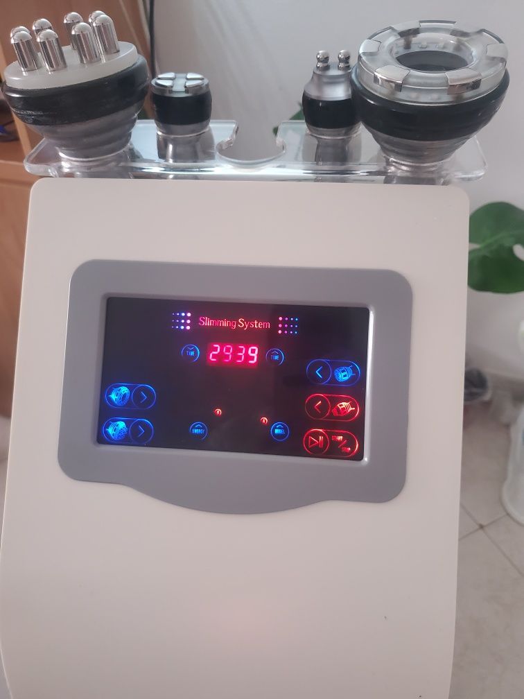 Radiofrequência, vácuo e cavitação