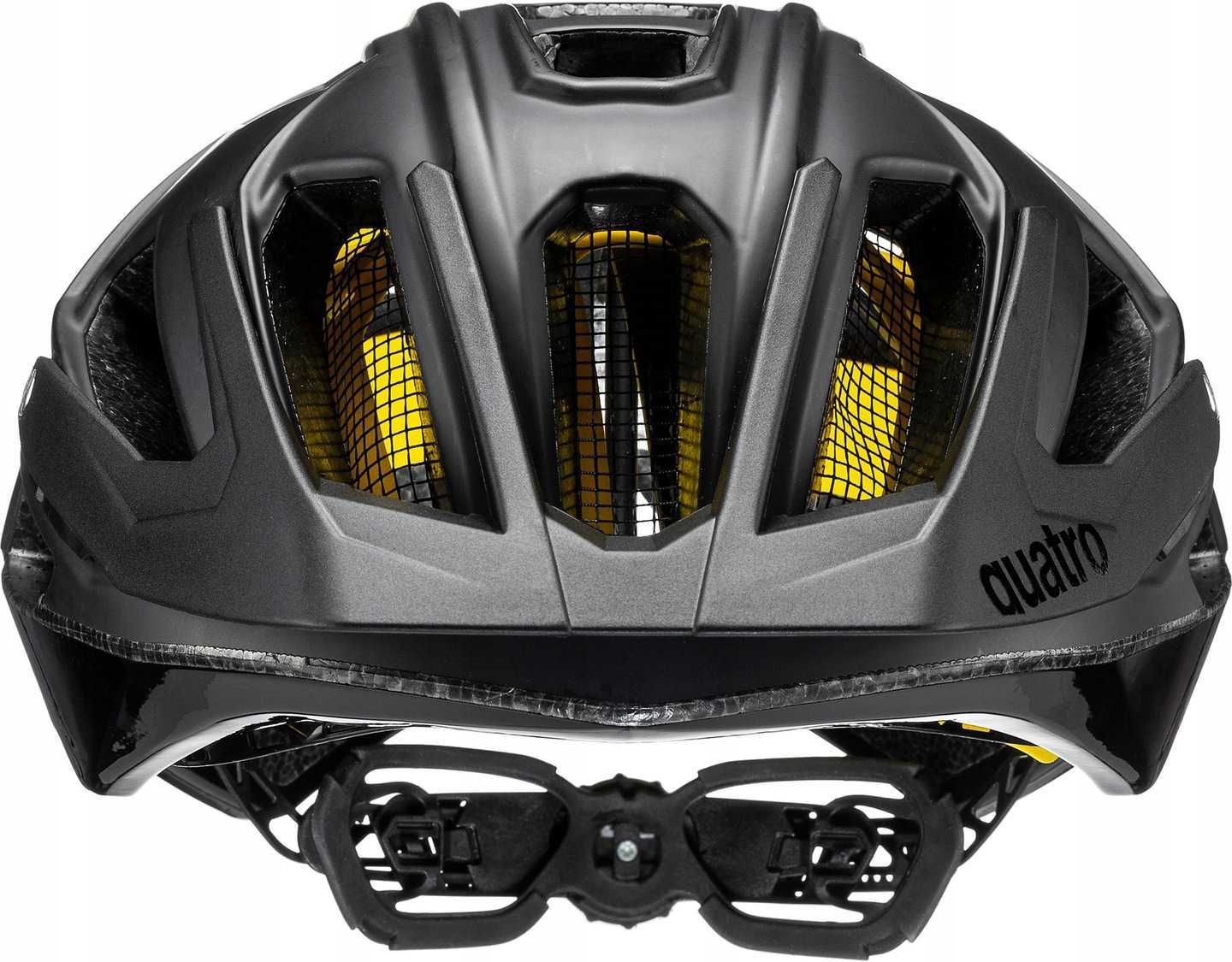 Uvex Quatro CC MIPS 52 57 all black kask MTB Enduro rowerowy