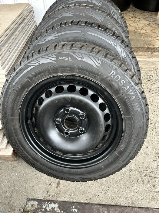 185/65 r15 шини зимові з дисками 5/112