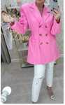 Marynarka taliowana model oversize