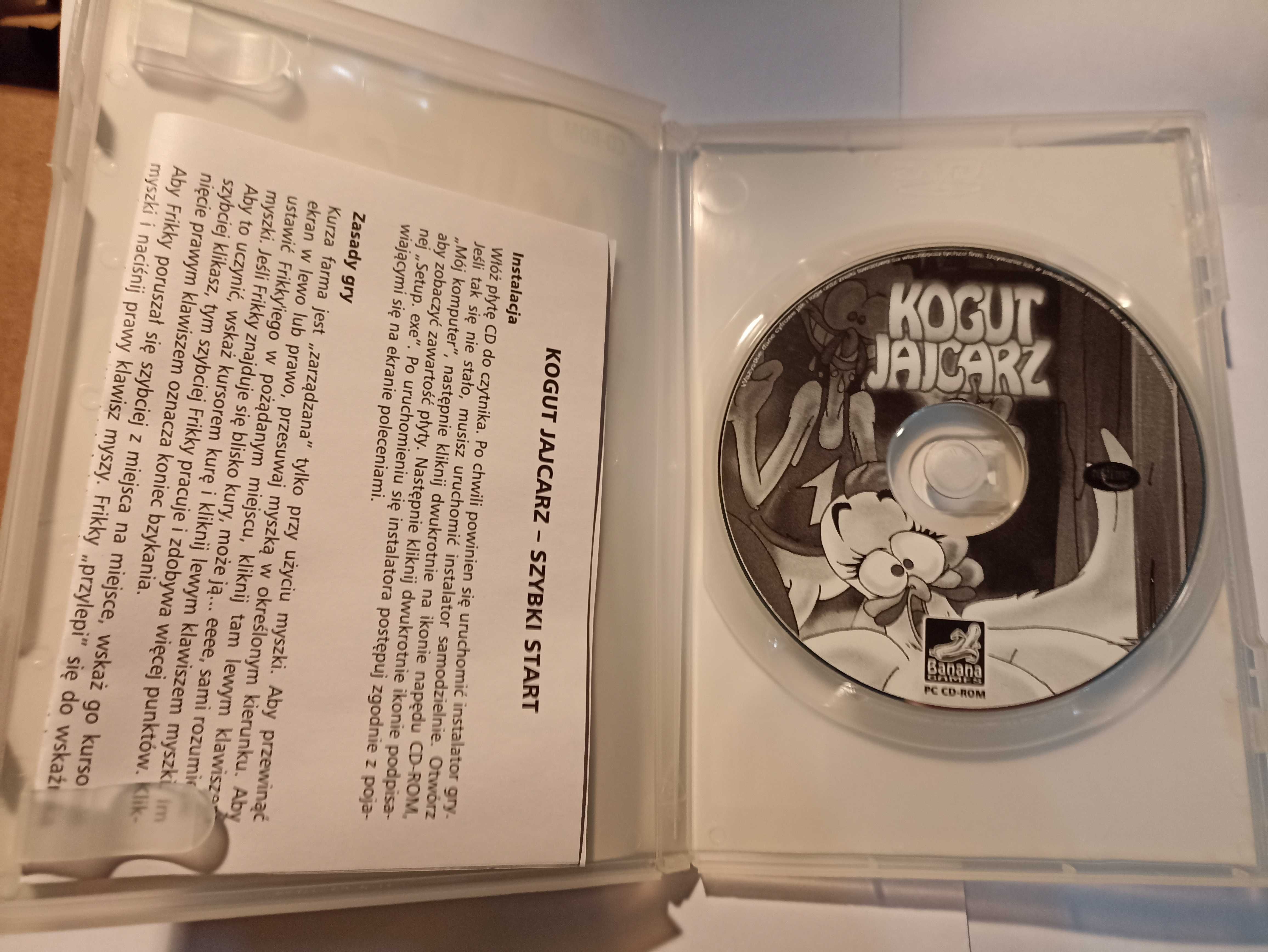 retro gra pc kogut jajcarz pl banana games