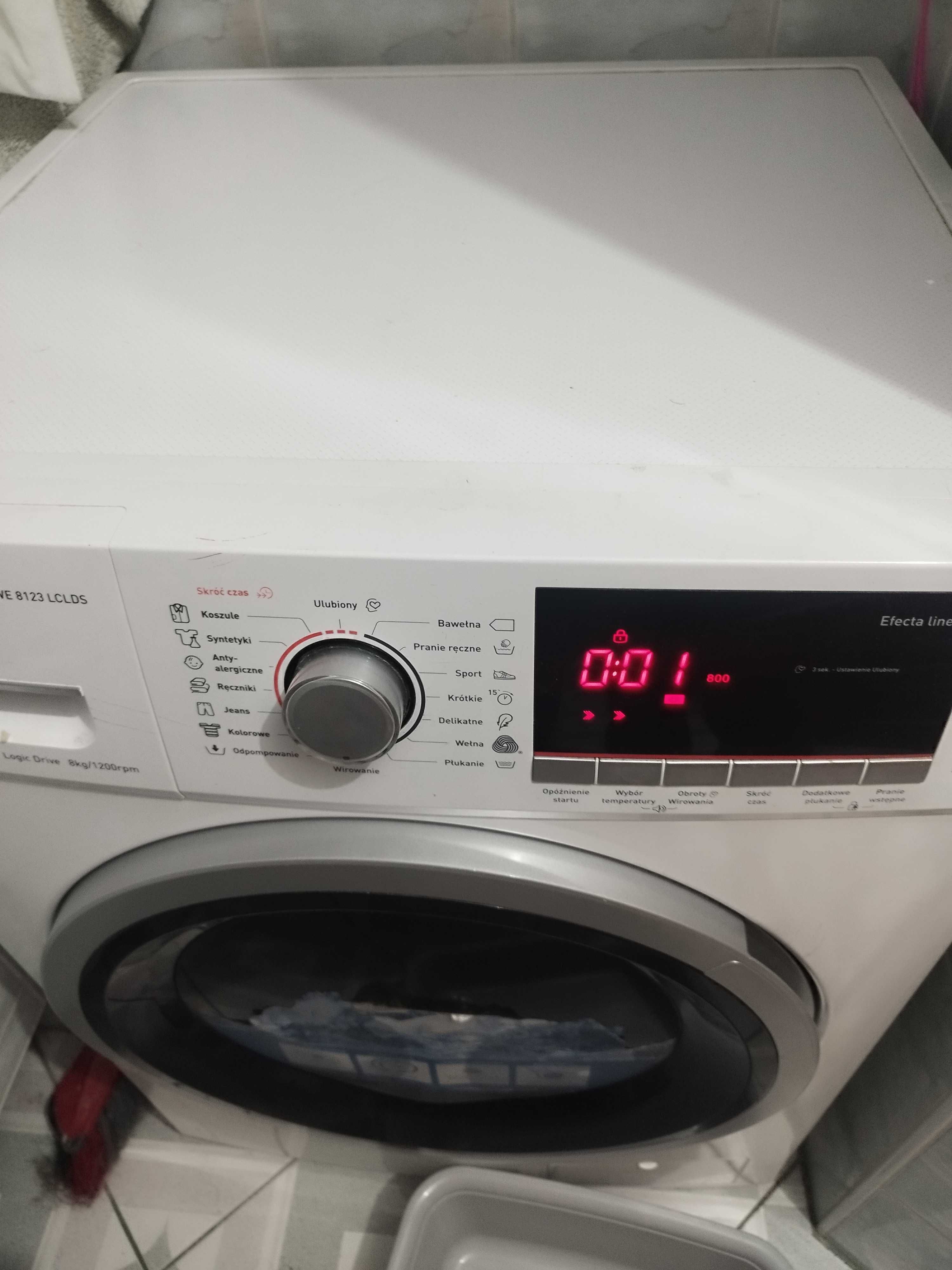 Pralka Amica Silnikiem Logic Drive
TAWE 8123 LCLDS Amica pralka 8kg