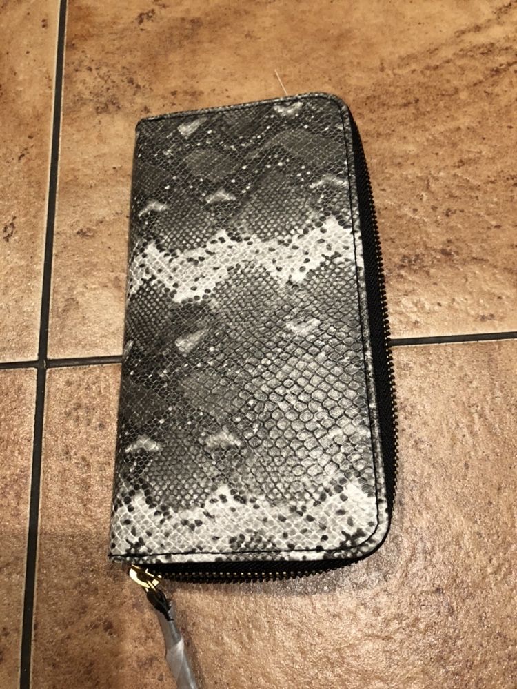 Portfel Fossil kolor szary