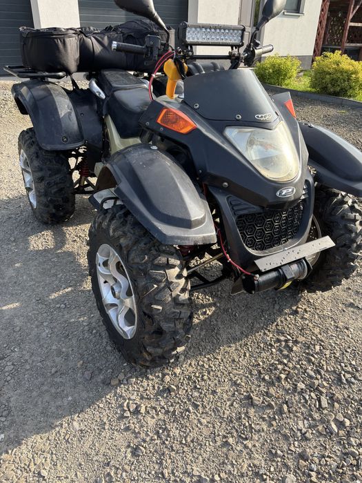 Atv 250 wciagarka, nowe opony
