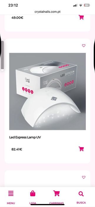 Cabine de unhas e broca