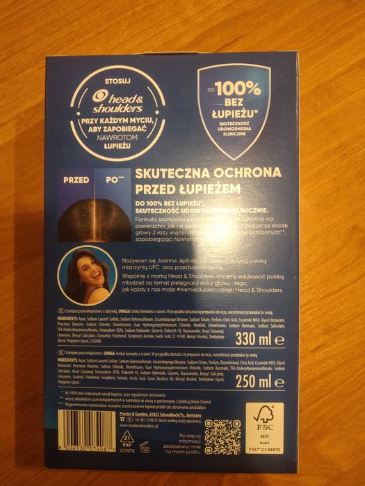 Zestawy szamponów Head&Shoulders