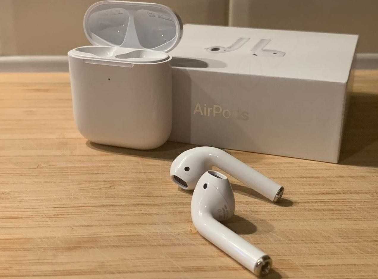 Топовые Наушники AirPods 2 Full качества 1в1 Беспроводные с иос17